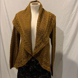 Elegant Brown sweater cardigan